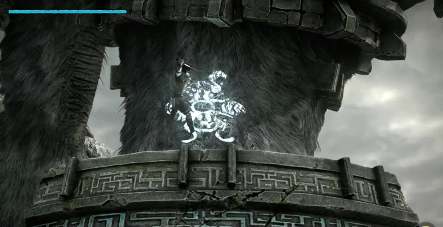 SHADOW OF THE COLOSSUS PS5 clips PartSXFE