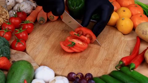 Awesome Vegetables Cutting