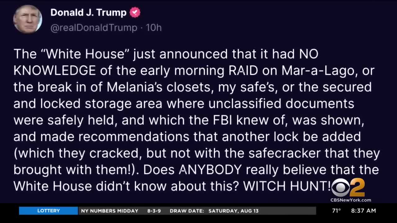 New details about classified documents FBI took from Trump's home