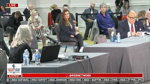 Witness # 7 Speaks at Arizona State Legislature Hearing on Election 2020. Nov. 30, 2020.