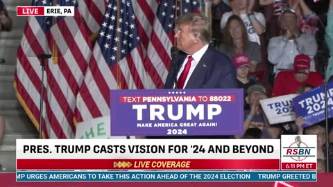 RSBNetwork: Donald Trump - Erie Pennsylvania