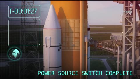Smoke and Fire NASA's Space Launch System Rocket Booster Test