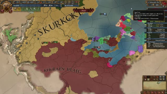 Skurkokli 5: The Dawn of Ogrish Piracy - EU4 Anbennar Let's Play