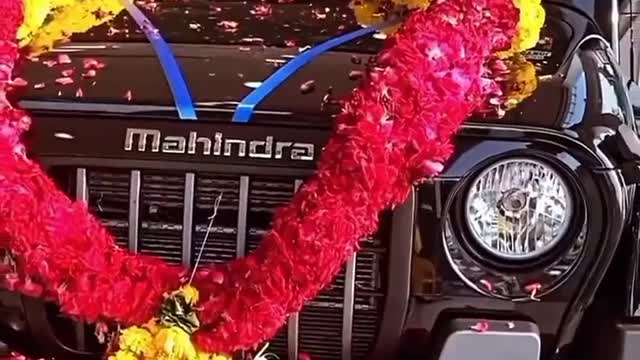 New mahindra Thar delivery video