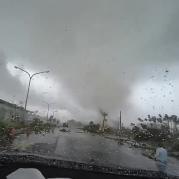Tornado - Woman is thrown out of a tornado