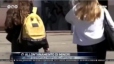 ALLONTANAMENTO DI MINORI - BYOBLU24 14.12.2021