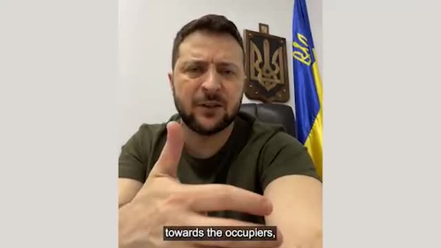 Zelenskiy is talking about distribution of awards