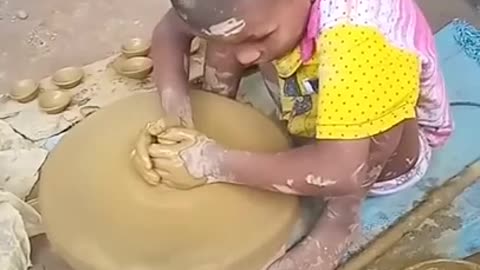 A little child work