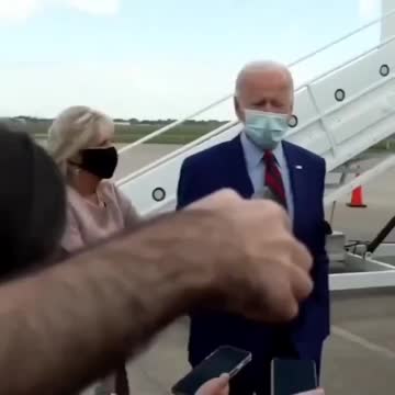 Biden does what he is good at.