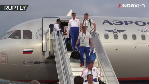 Dolazak ruske reprezentacije u Soči