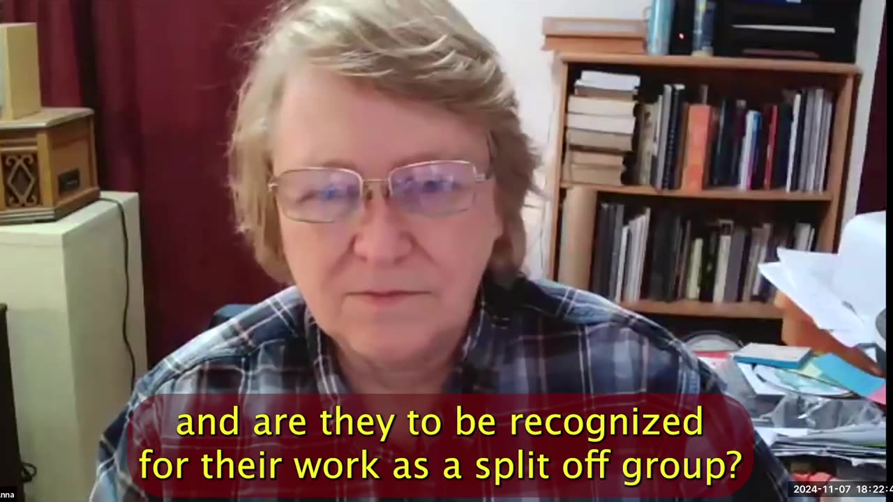 janise asks anna part 3 we do not recognize split off groups - coordinator call 2024 November 06