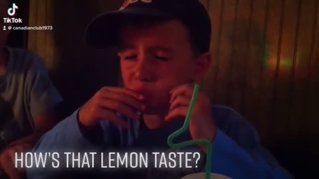 How does that lemon taste?