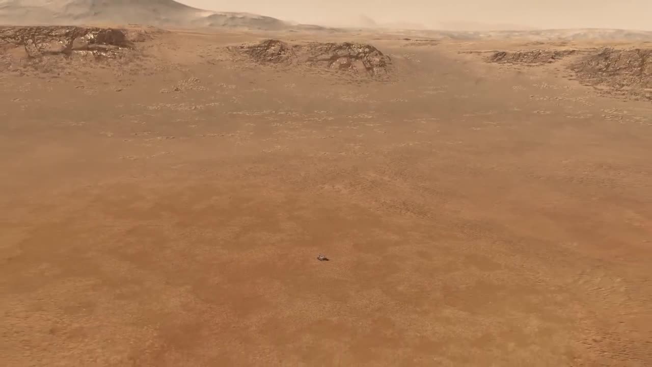 NASA's Mars 2020 Perseverance Rover Landing Animations