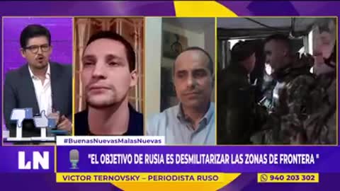 REPORTERO RUSO EXPLICA LA SITUACIÓN ENTRE RUSIA Y UCRANIA