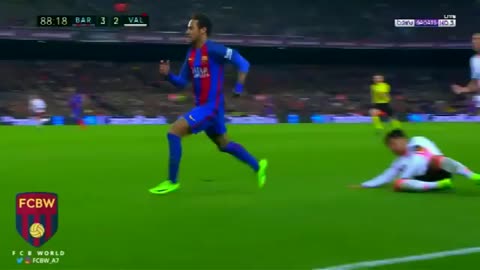 Gol de Andre Gomes vs Valencia