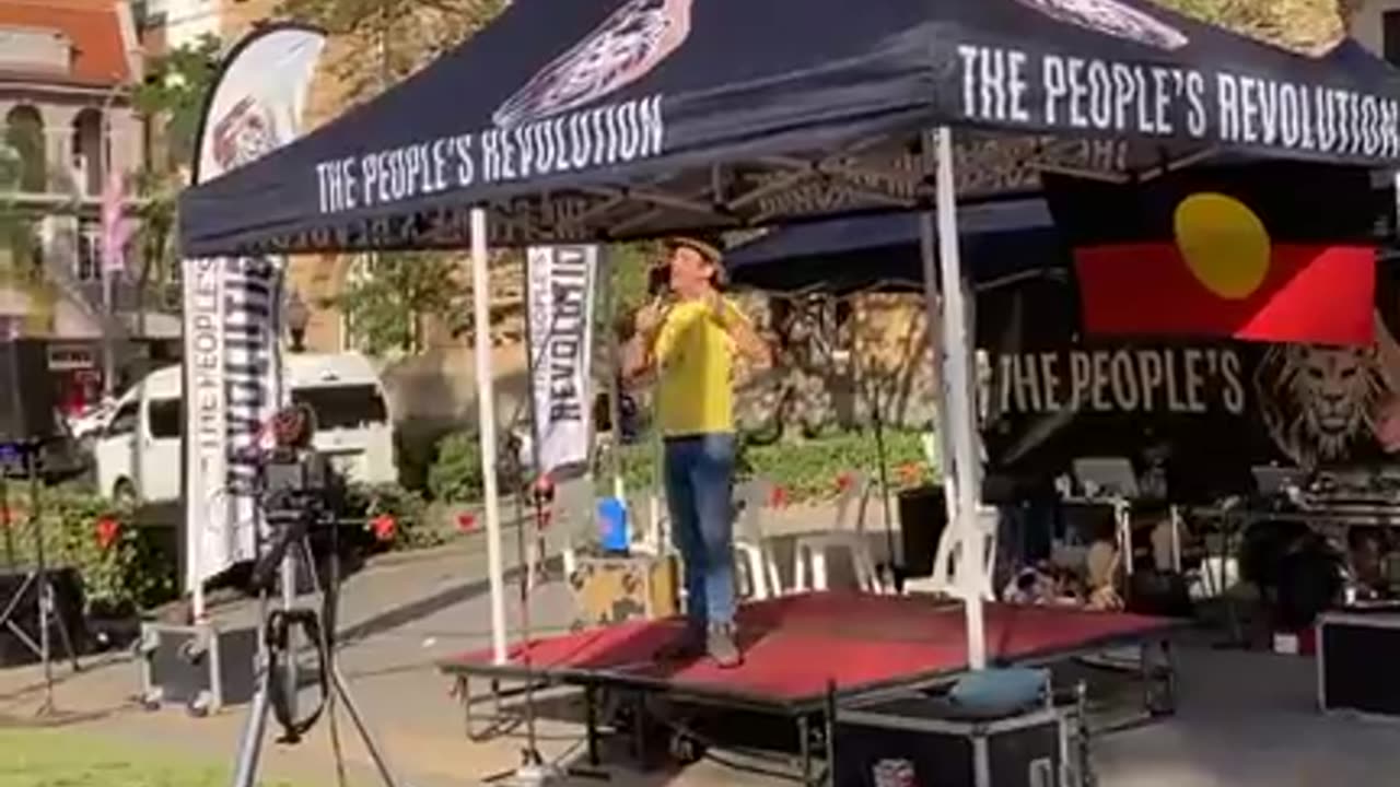 23 Sep 2023 - Brady Gunn speech world wide rally for freedom Brisbane