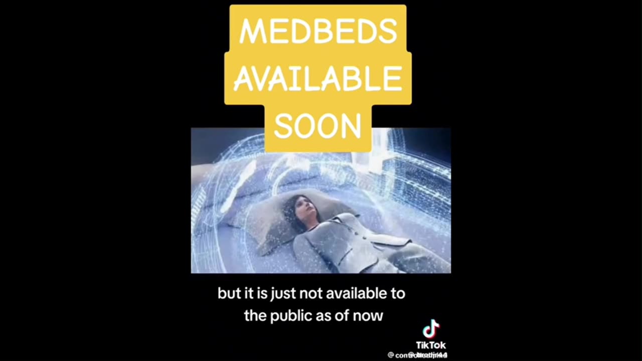 Med-Beds Coming Soon! .......