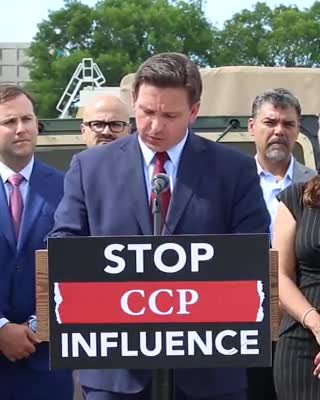 Governor Ron DeSantis Takes Action And CCP And Woke Corporations