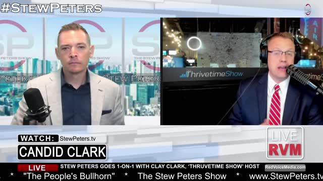 Clay Clark Exposes COVID, PCR Tests, Treatments and the PLAN Threatening Mankind on Stew Peters Show