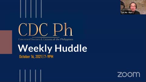 CDC PH Weekly Huddle October 21, 2021 DOH Experts: Tama o Mali?