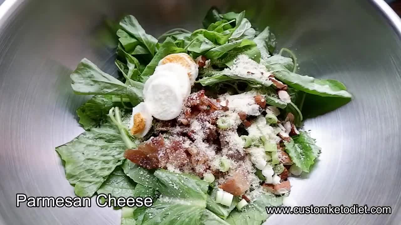 CustomKeto Diet Recipes - Keto Bacon Salad with Ranch Dressing & Keto Simple Pumpkin Soup