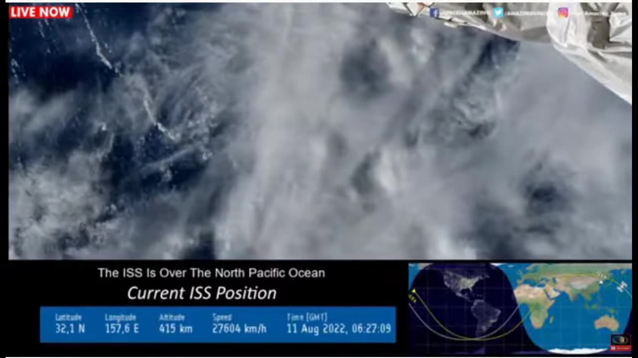 Nasa live Stream Earth from space