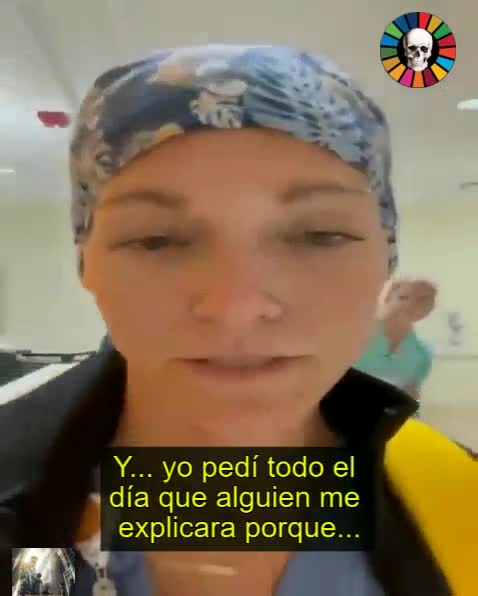 Enfermeira em seu último dia de trabalho por não querer ser cobaia