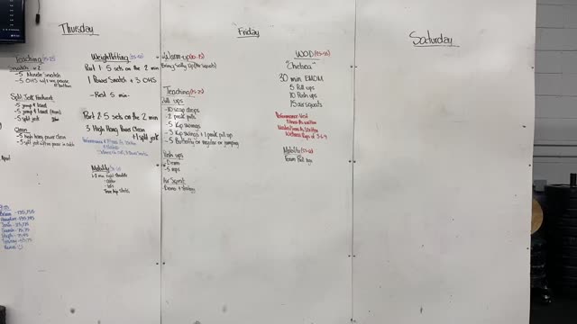 New Years 1/1/21 workout brief