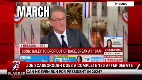 Joe Scarborough Does A Complete 180 After Debate