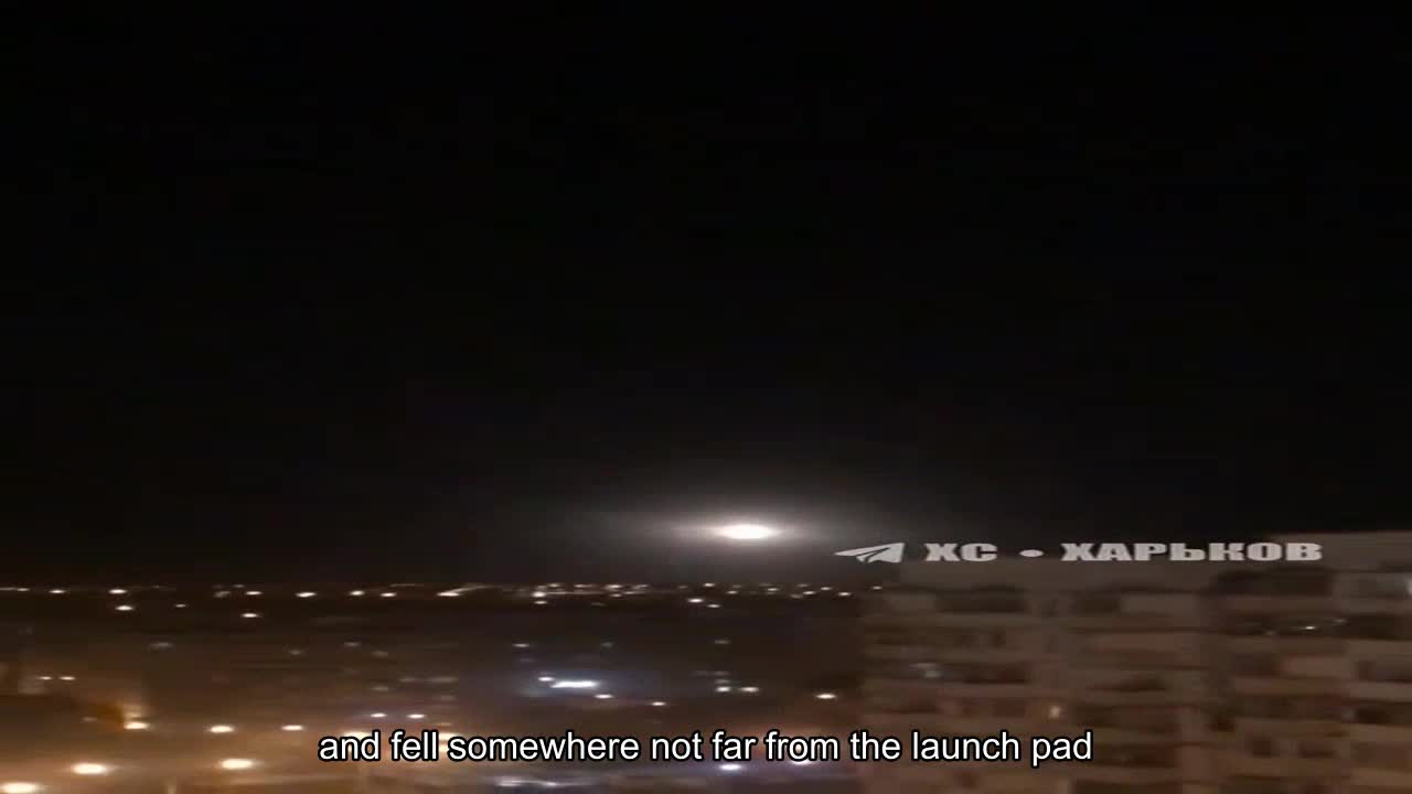 The Russian rocket refused to fly from Belgorod to Kharkiv and fell somewhere not far from the laun
