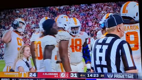 Alabama 38 Tennessee 24