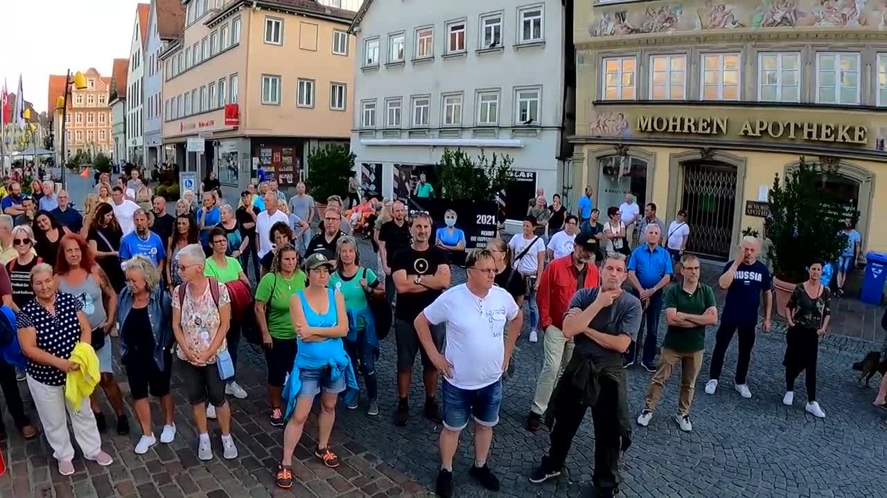 Mahnwache NR. 147 in Schwäbisch Gmünd am 07.09.2022