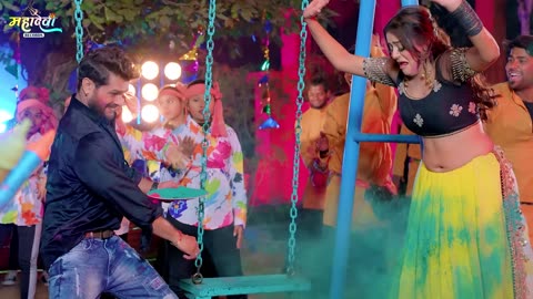_Video _ _Khesari Lal Yadav _ लहंगा लॉक हो गईल _ _Anupama Yadav _ Bhojpuri Holi Song 2023(2K_HD)