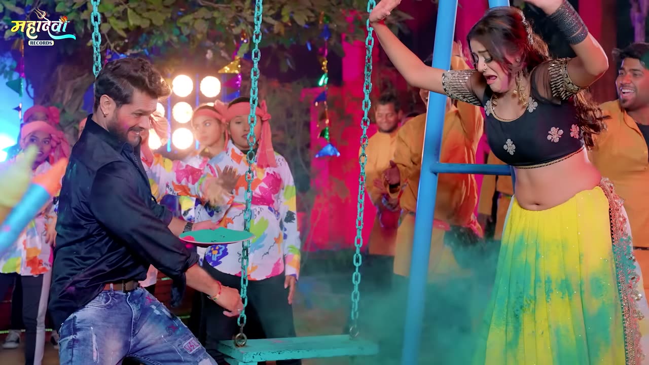 _Video _ _Khesari Lal Yadav _ लहंगा लॉक हो गईल _ _Anupama Yadav _ Bhojpuri Holi Song 2023(2K_HD)