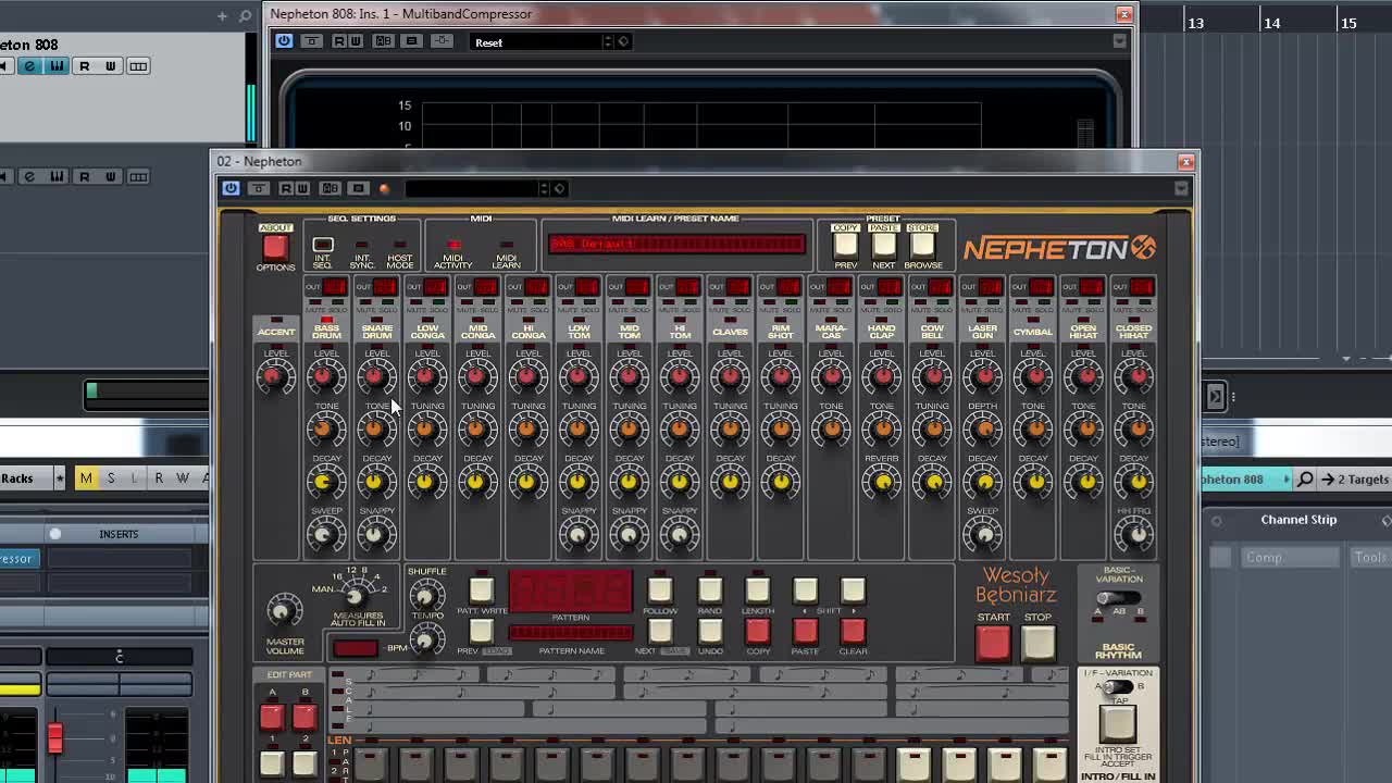 Low End - TR 808 Kicks and Multiband Compression