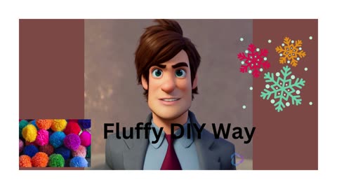DIY Fluffy Christmas