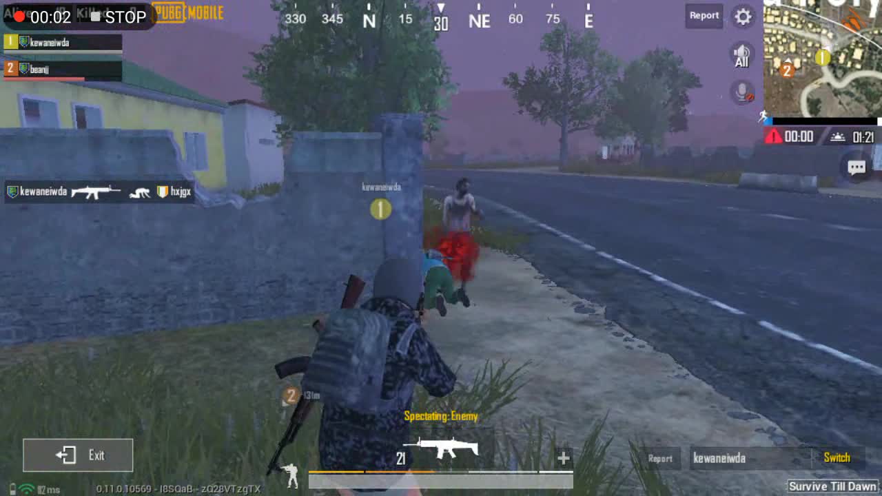 Zombie Land Running Away From Dozen In Pubg Zombie Mode