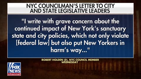 NYC Democrat urges officials to end 'sanctuary' policies