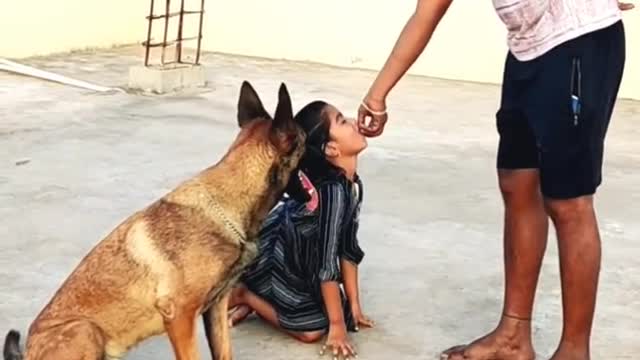 Dog funny training#rumble trending video