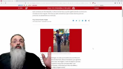 Policial falando verdades sobre comunismo incomodou a esquerda