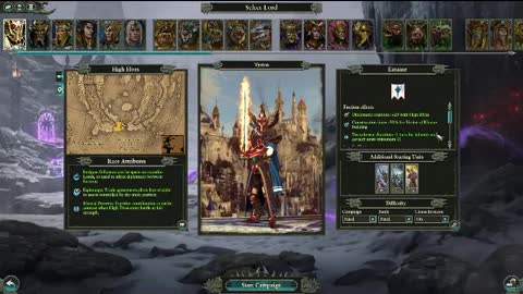 Total War Warhammer 2 Tyrian Campain