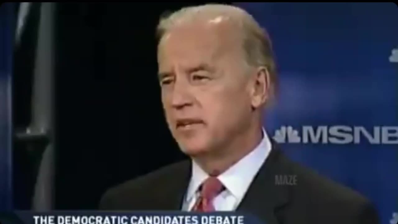 The Real Senator Joe Biden on the Border in 2008 Democrat Debate