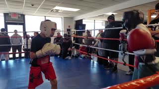 Joey boxing Jacob 2. 1/15/22