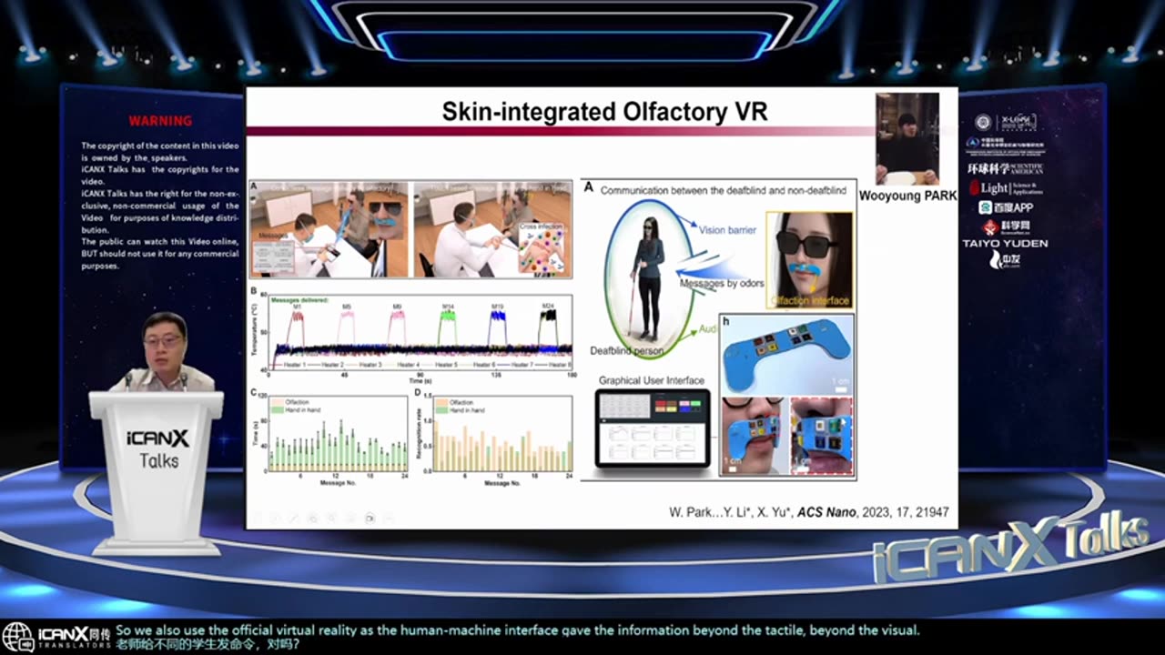 IcanX - Intelligent Soft Electronics for Healthcare Monitoring and VR April 21, 2024