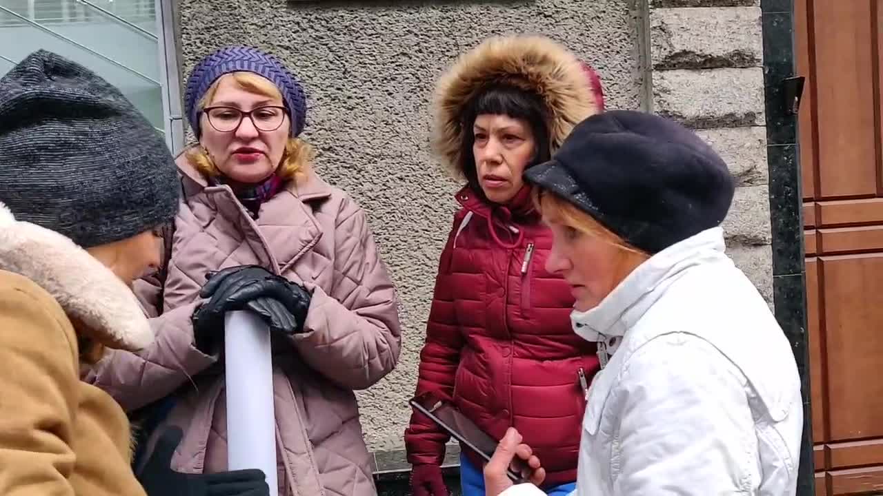 Украина, Киев. СБУ (ч.10). Акция "Загрязнение атмосферны диоксидом азота – преступление!