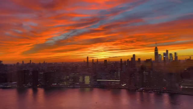 New York at Sunset