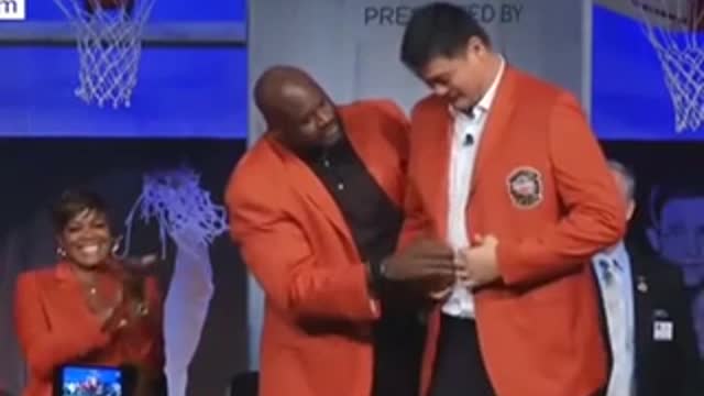 ONEAL MEETS YAO MING FOR THE FIRST TIME