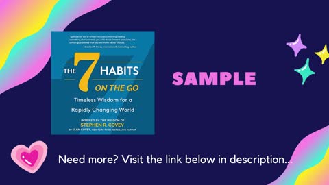 Book Recommendations | The 7 Habits On the Go | Career Development