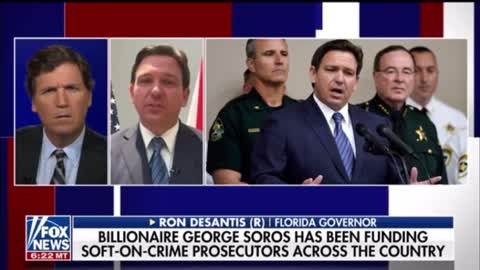 DeSantis tells Tucker why he suspended Soros-backed Andrew Warren!!