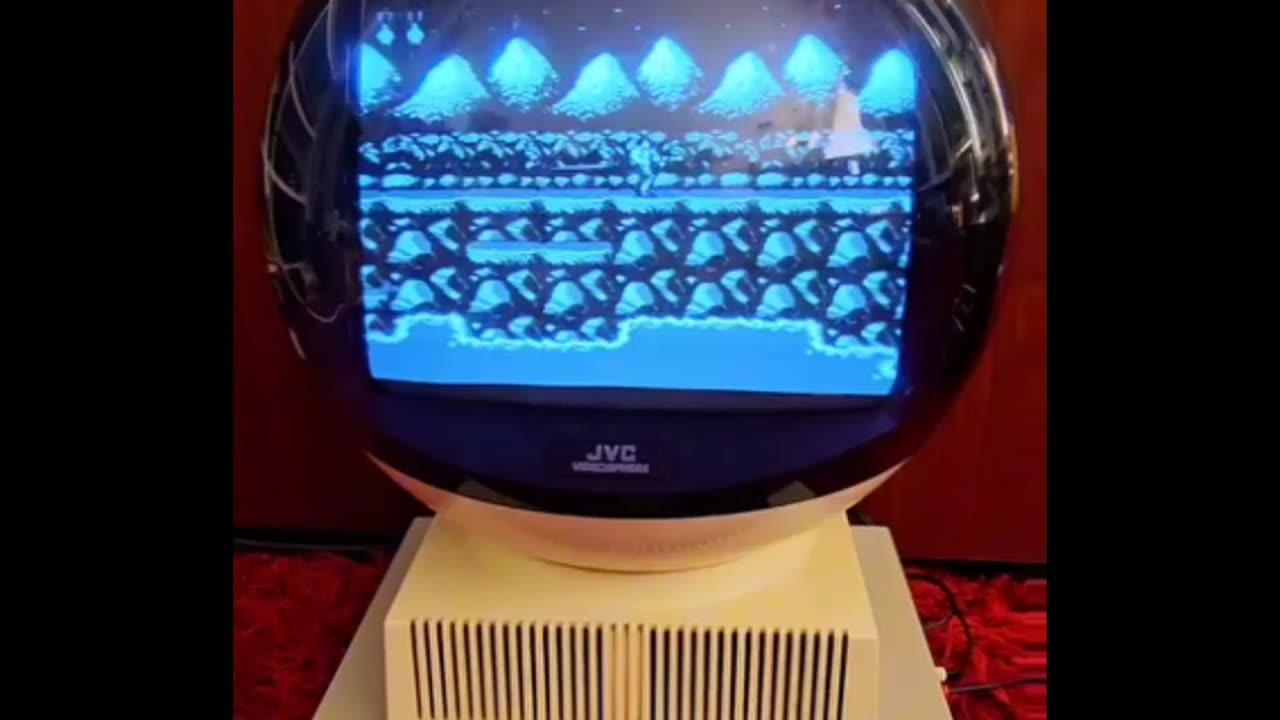 wow ! A classic video and a TV out of this world!